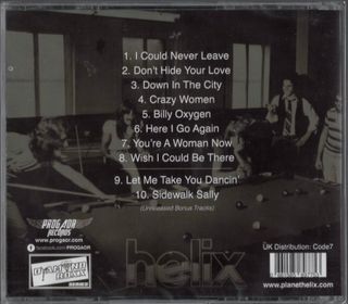 CD Helix Breaking Loose AOR Hard Rock