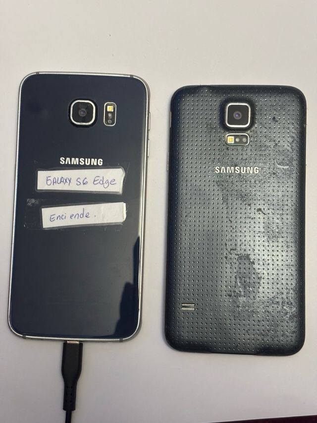 2 Samsung Galaxy S6 y S5
