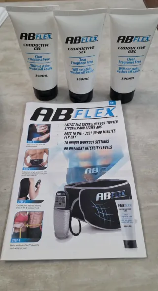 AbFlex Cinturón EMS Tonificación Abdominal