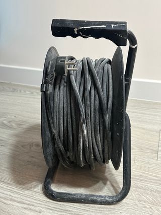 Carrete alargador 25m 3x1.5 mm