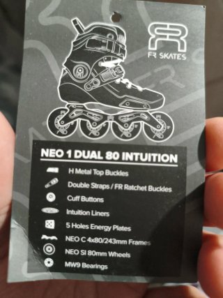 Patines FR Neo Talla 43 Nuevos sin liner interior
