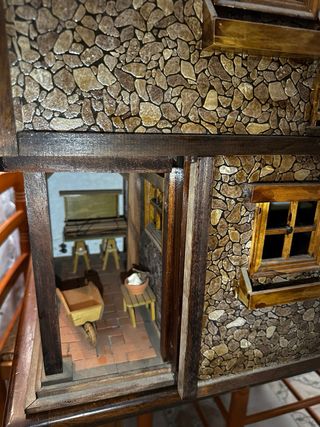 Casa de muñecas detallada
