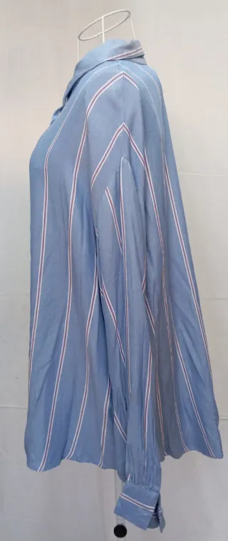 Camisa de rayas mujer manga larga