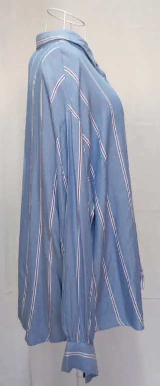 Camisa de rayas mujer manga larga