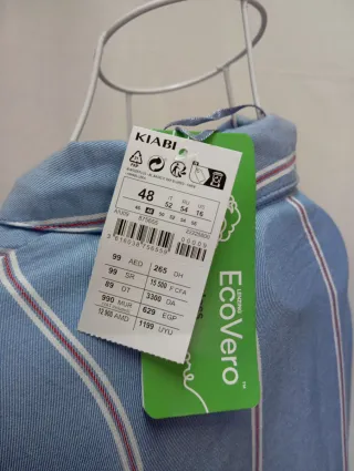 Camisa de rayas mujer manga larga