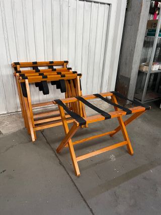 Mesas de maleta plegables de madera