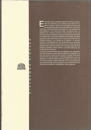 JO DELATO, TU INCULPES, ELL DENUNCIA....(REPRESSIÓ