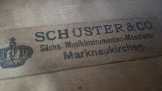 Violín Schuster & Co principios de siglo XX