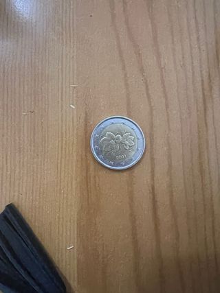 Moneda 2 Euros Finlandia 2001