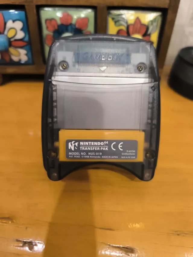 Adaptador Transfer Pack Nintendo 64