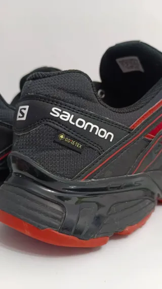 Zapatillas Salomon Gore-Tex Negras/Rojas