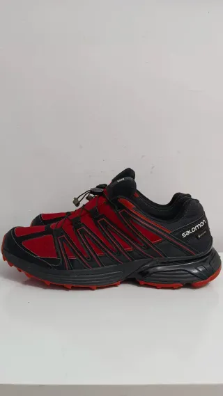 Zapatillas Salomon Gore-Tex Negras/Rojas
