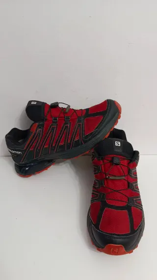 Zapatillas Salomon Gore-Tex Negras/Rojas