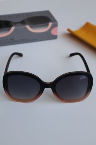 Gafas de Sol OKKIA Pol. Black Shaded Pink OK019-BP