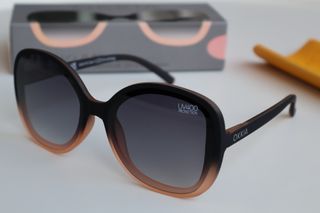 Gafas de Sol OKKIA Pol. Black Shaded Pink OK019-BP