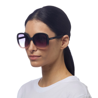 Gafas de Sol OKKIA Pol. Black Shaded Pink OK019-BP