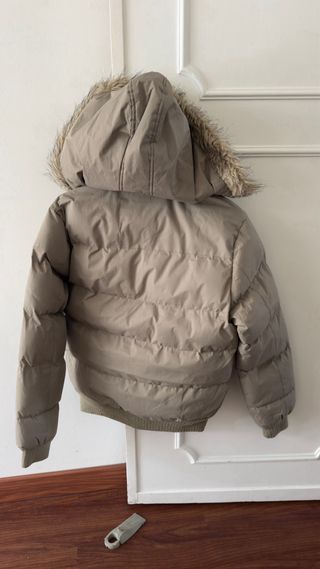 Jaqueta TNG bege com dourado