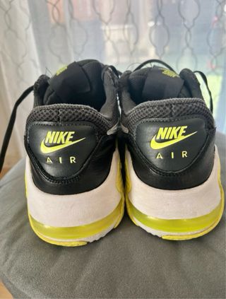Scarpe Nike Air Max nere e gialle