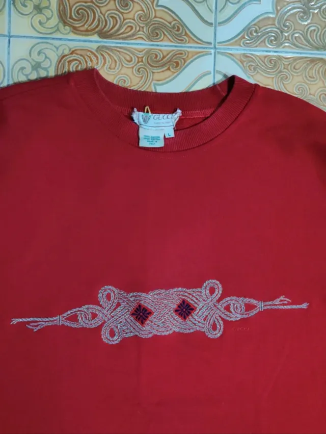 Maglioncino Gucci Rosso Taglia L