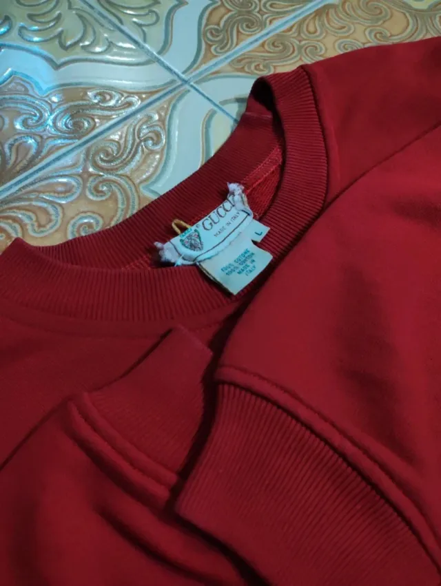Maglioncino Gucci Rosso Taglia L