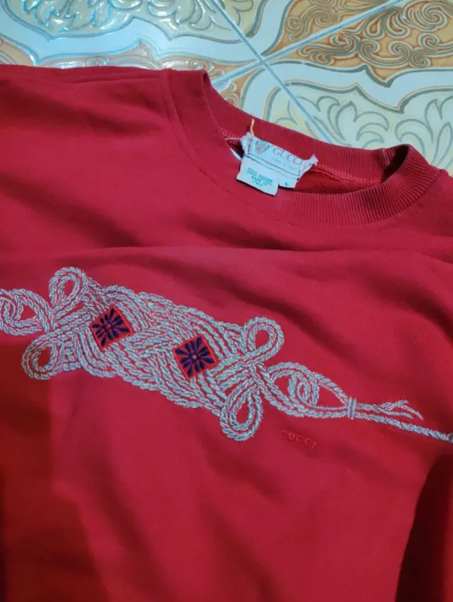Maglioncino Gucci Rosso Taglia L