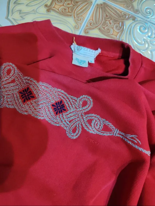 Maglioncino Gucci Rosso Taglia L