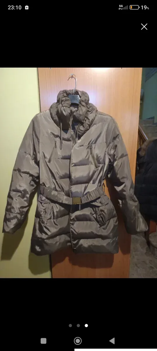 Abrigo Pedro del Hierro Talla M Marrón