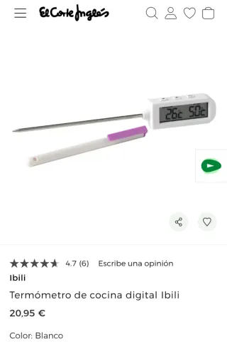 Termómetro Digital Cocina Ibili