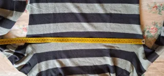 Maglia a righe collo alto