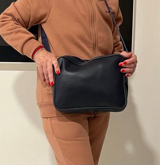 Borsa tracolla Paul Martin's ecopelle blu