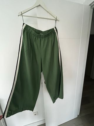 Pantalón palazzo verde Primark talla L