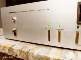 Sintonizzatore stereo digitale Pioneer TX-710, 1980-1981