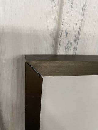 Cuadro decorativo metal y cristal marca barth