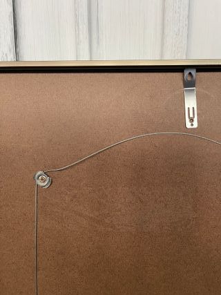 Cuadro decorativo metal y cristal marca barth