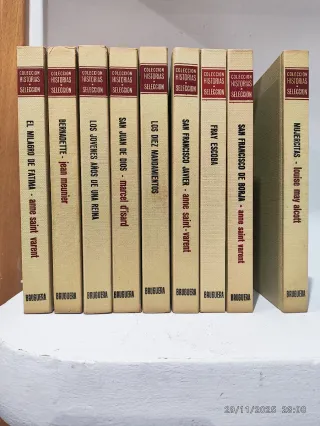 9 libros de la colección Historias Selección