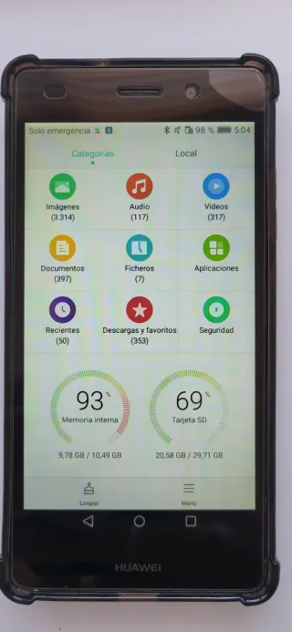 Huawei P8 Lite 2016 Nero