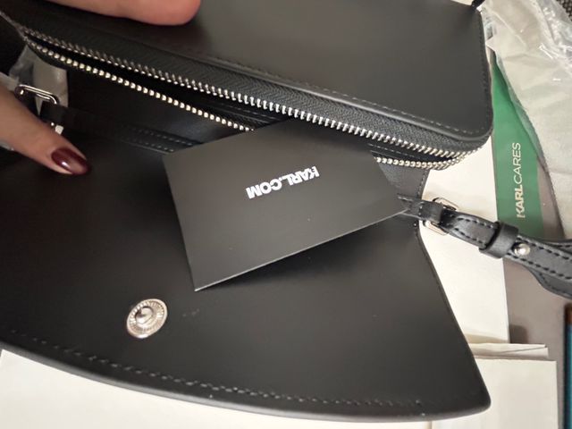 Bolso Karl Lagerfeld Negro y Blanco