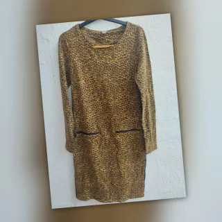 Vestido estampado animal print