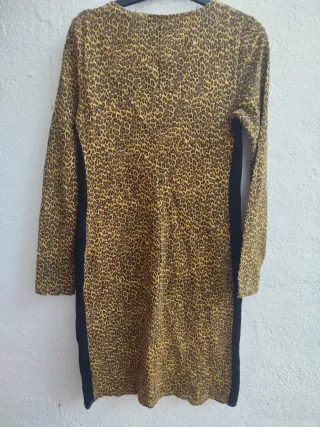 Vestido estampado animal print
