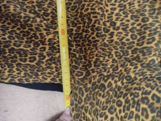 Vestido estampado animal print