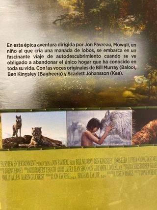 Lote 2 DVDs: El Libro de la Selva y La Casa del Re