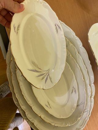 Vajilla Royal China Porcelana