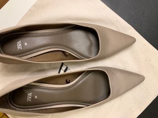 Zapatos Zara Talla 36 Gris