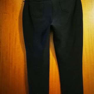 Pantaloni donna neri con cintura