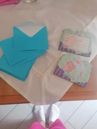 Inviti compleanno sirena