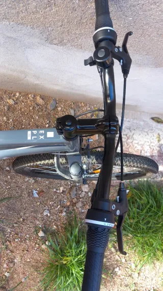 Bicicleta Rockrider Gris