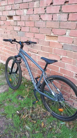 Bicicleta Rockrider Gris