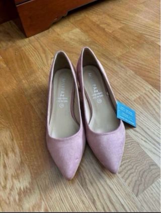 Tacones Marypaz Rosa Tacon Bajo