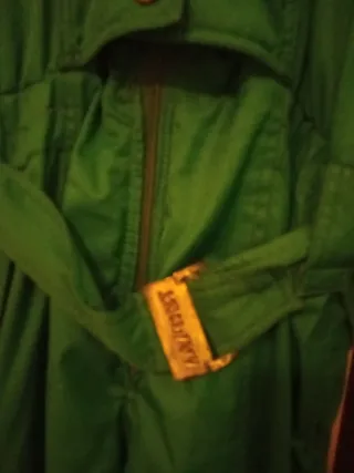 Tuta sci Lafont Gorotex verde viola taglia 44