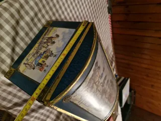 Scatola Latta Vintage E Otto Schmidt Carrozze